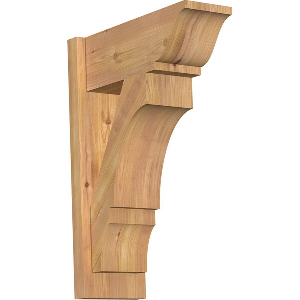 Ekena Millwork Balboa Smooth Traditional Outlooker, Western Red Cedar, 7 1/2"W x 18"D x 26"H OUT08X18X26BOA01SWR - main
